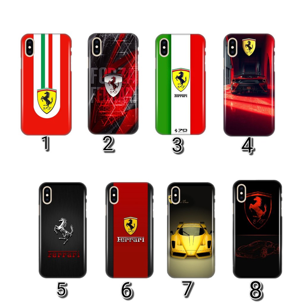 CUSTOM CASE FERARRI SAMSUNG S10 , S9 + & ALL TYPE EDISI 1