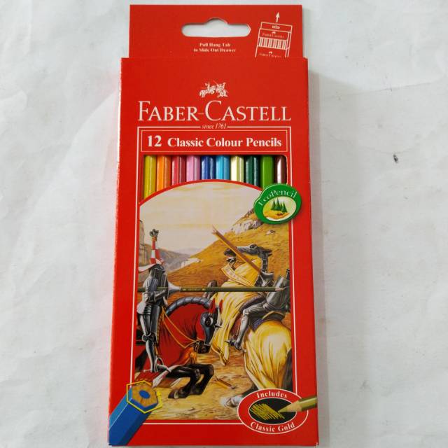 

Pensil Warna Classic Faber-Castell 12W