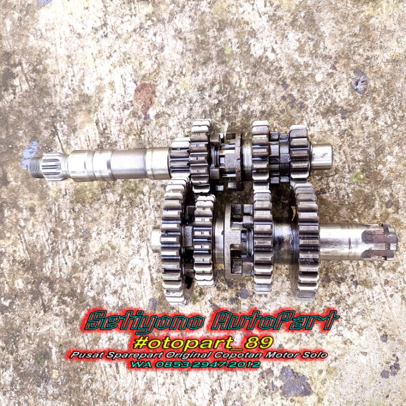 Gear Transmission Jupiter Z New Rasio Ratio Tranmisi Jupiter Z New Robot