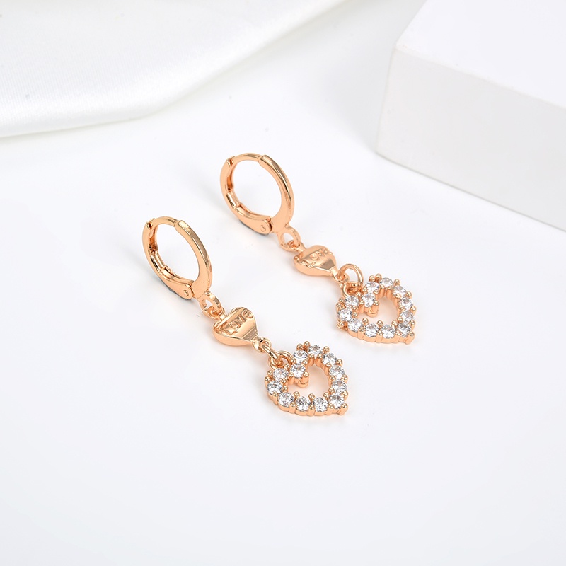 anting titanium wanita emas muda anti karat dewasa tusuk korea asli panjang dan luntur korea style selamanya dewasa 118e