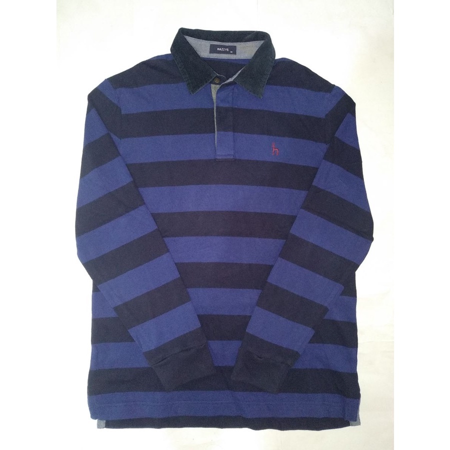 RUGBY SHIRT HAZZYS STRIPE SECOND ORIGINAL
