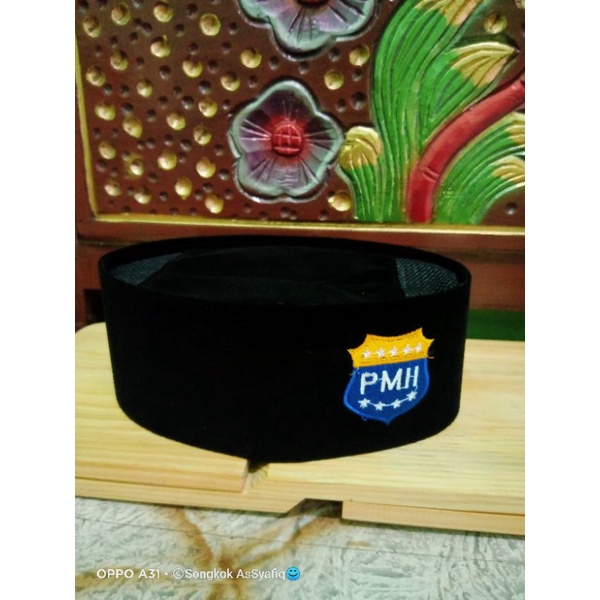 peci Songkok bordir logo PMII AC