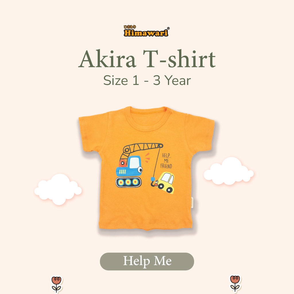Himawari - Akira Kids T-Shirt / Baju Kaos Bayi / Kaos Anak Unisex Premium - BAGIAN 2-HELP ME