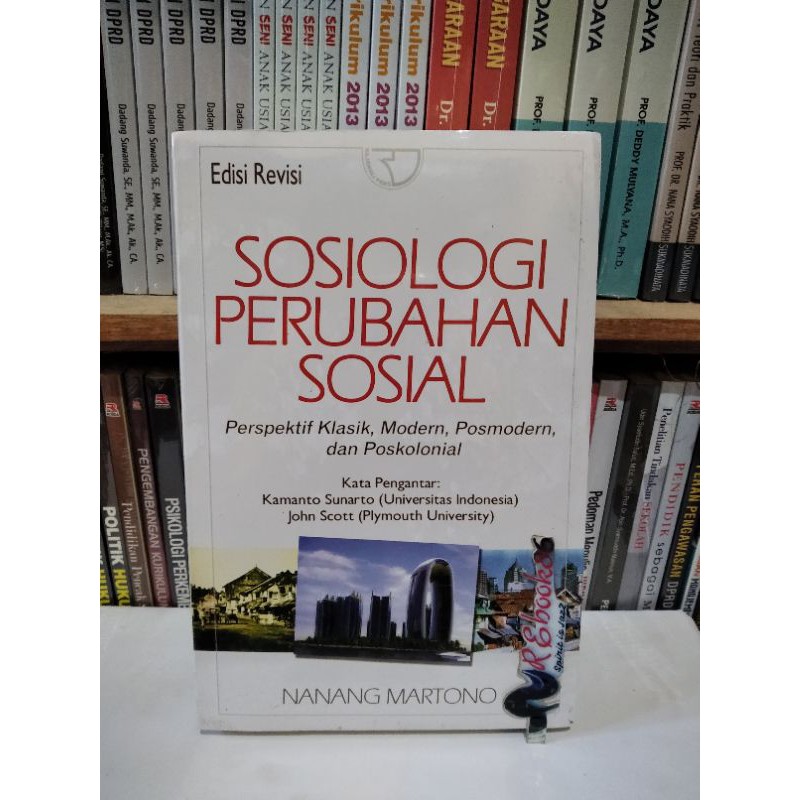 Sosiologi Perubahan Sosial - Nanang Martono #RAJAWALI