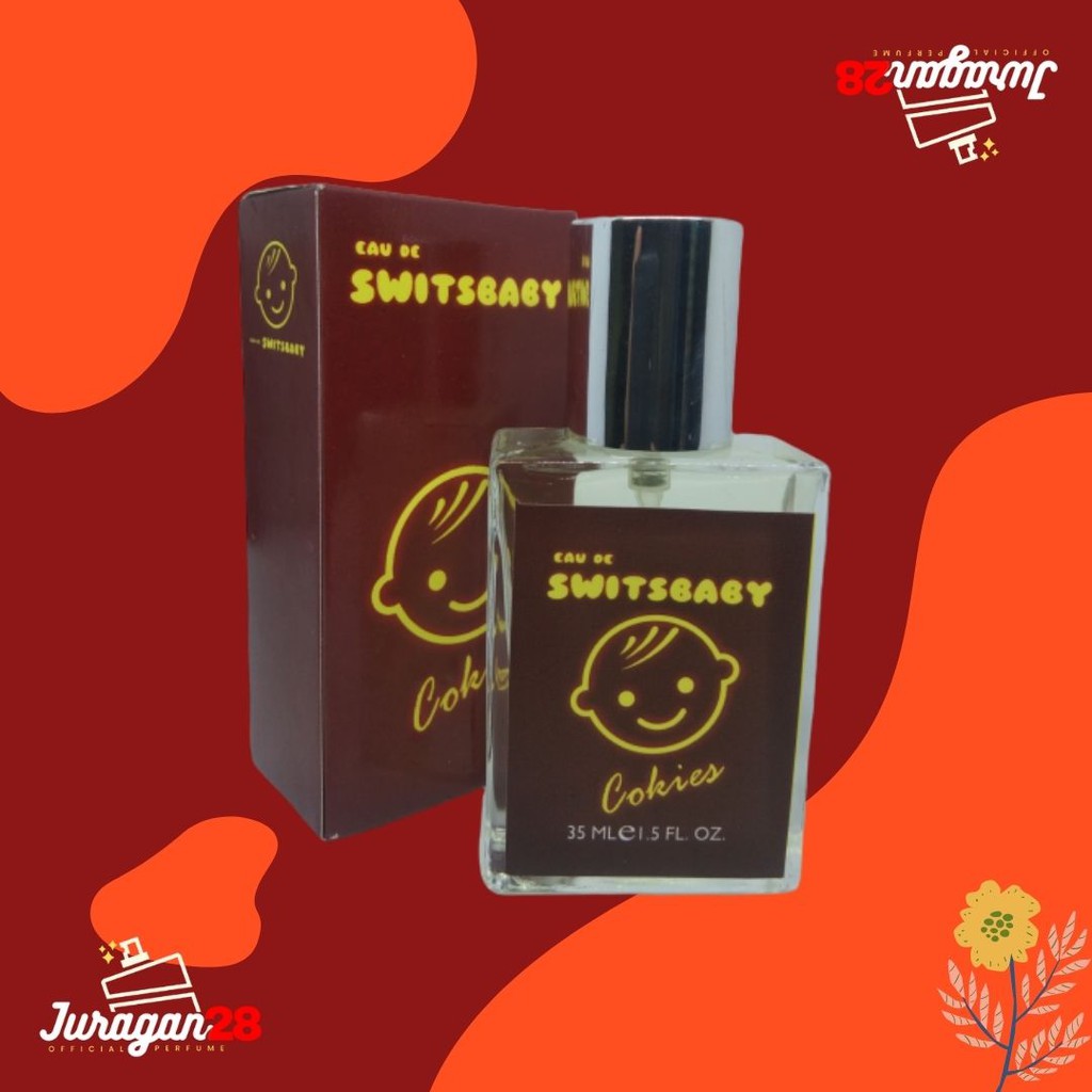 Zwitsbaby Eau DE Switsbaby Parfum 35 ml Aroma COKIES Free Pouch