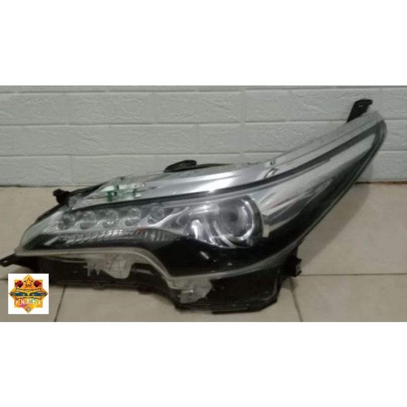 Headlamp fortuner vrz