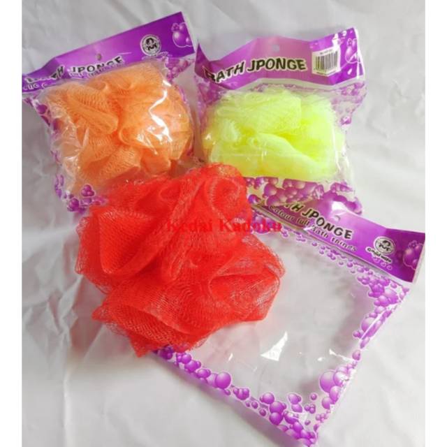 SPON 20 gr BATH SPONGE SPONS MANDI WARNA WARNI