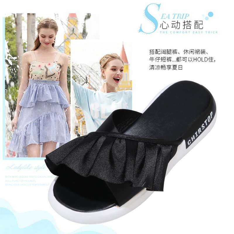 cind 5075,  sandal flat wanita import fashion sandal wanita cantik dan terpopular