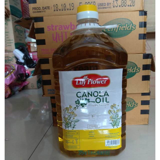 

LILY FLOWER CANOLA OIL MINYAK KANOLA 5 LITER