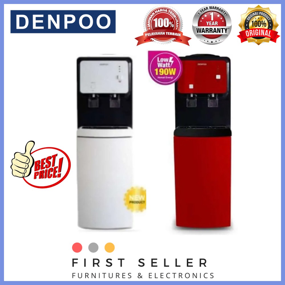 Denpoo DDK 1101 Electro Extra Low Watt Dispenser [190w] ORIGINAL 100% TERMURAH !