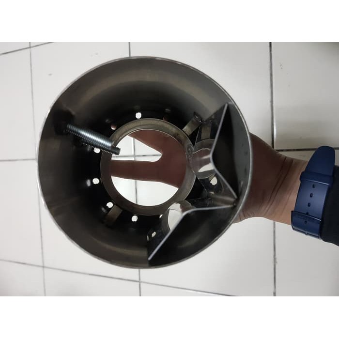 Knalpot mobil all new Innova buntut Knalpot mobil muffler Innova