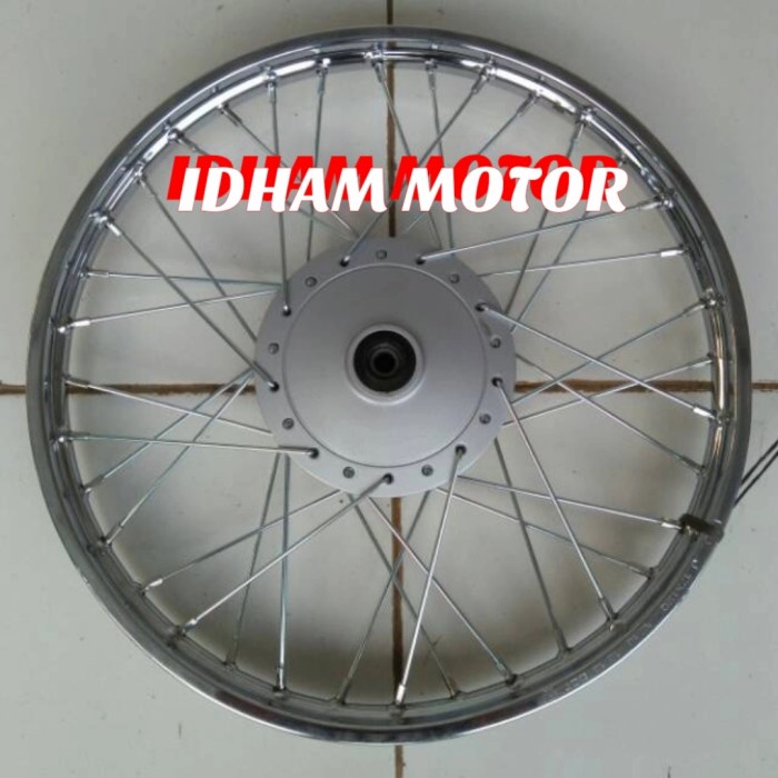 VELG JARI JARI BAGIAN DEPAN MOTOR HONDA ASTREA LEGENDA 2- GRAND ASLI