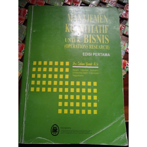 

Manajemen Kuantitatif untuk Bisnis (operations research)