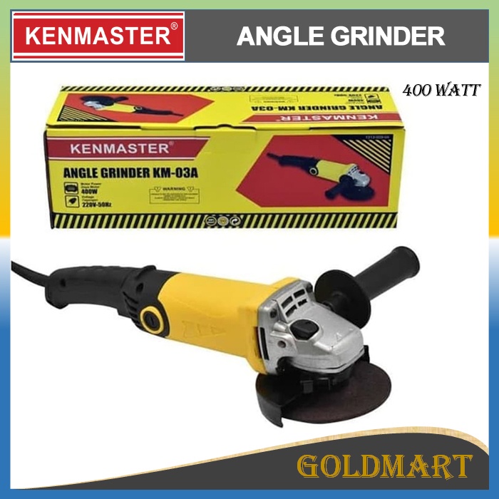 Mesin Gerinda Tangan Listrik / Kenmaster Angle Gerinder KM-03A