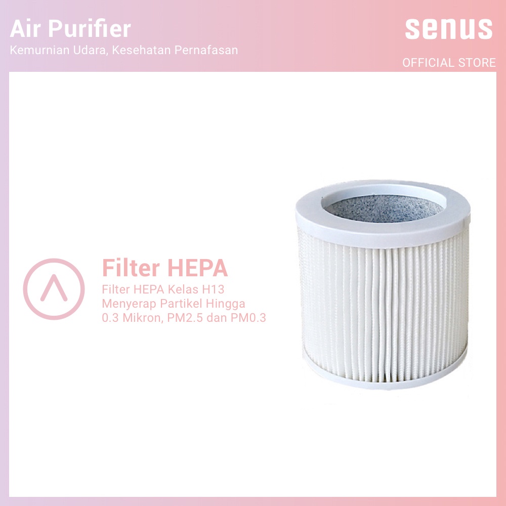 Air Purifier Senus Hepa Filter Baru
