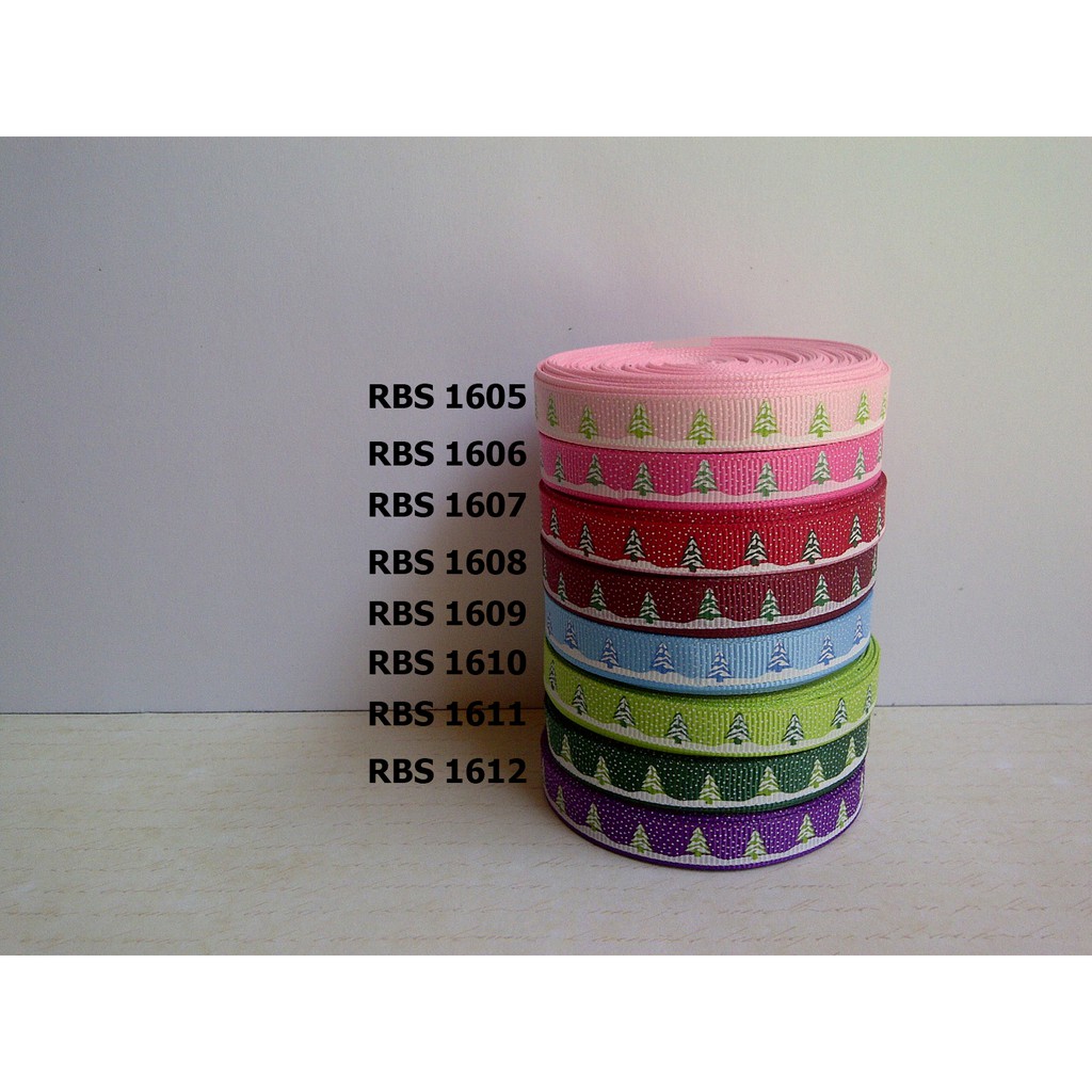 

[10 YARD] PITA GROSGRAIN MOTIF NATAL SALE RBS 1605,1606,1607,1608,1609,1610,1611,1612