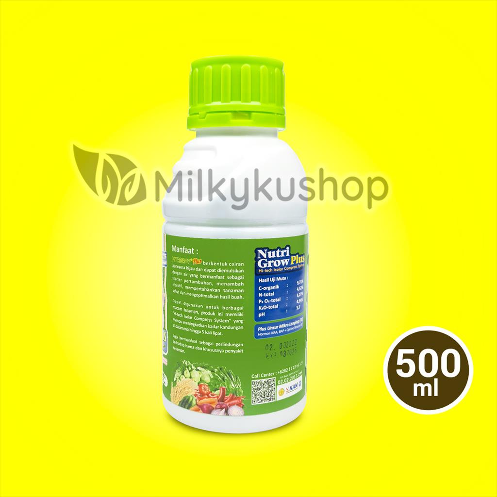 POC NUTRIGROW PLUS VEGETATIF 500 ML PUPUK ORGANIK CAIR