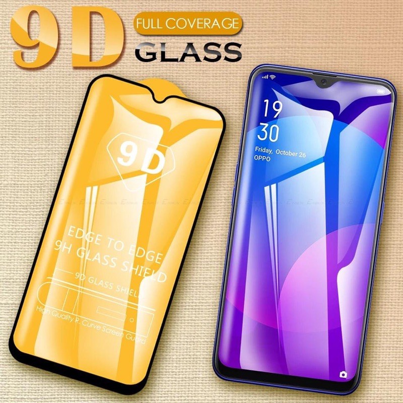 OPPO A57 2022 A76 A96 A36 A1K A12 A31 A33 A37 A39 A52 A53 2020 A57 Tempered Glass Anti Gores Full Cover 9D