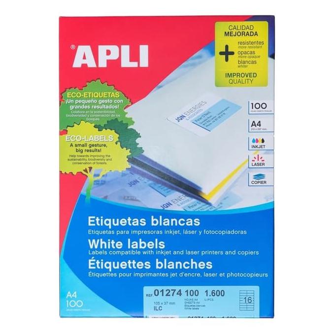 

Promo Bulan Ini Label Computer Apli Ref.01274 Uk.105 X 37 Mm Gilaa!!!