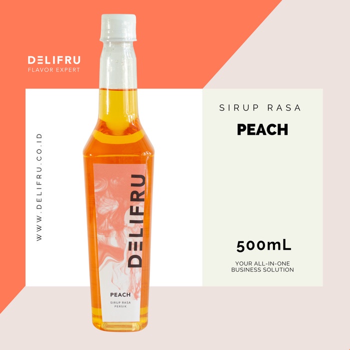 

Sirup Peach Delifru - 500 ml