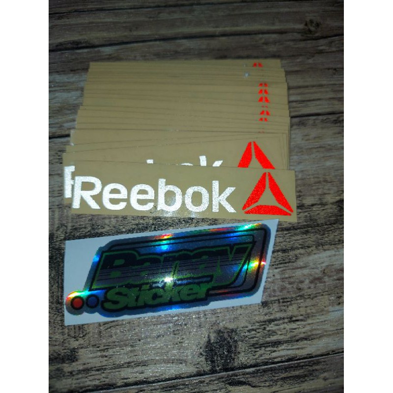 STICKER STIKER REEBOK CUTTING