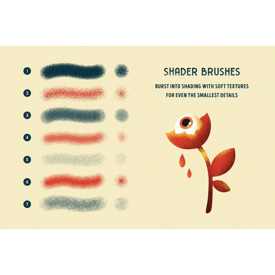 Shader Brushes  - Photoshop