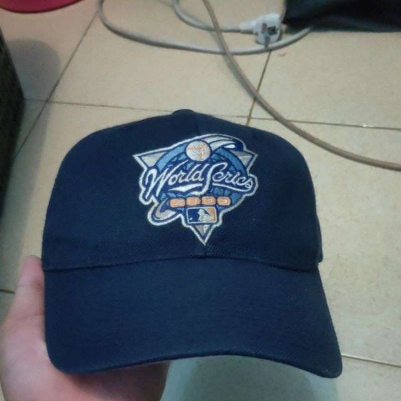 Topi snapback vintage rare MLB world series 2000