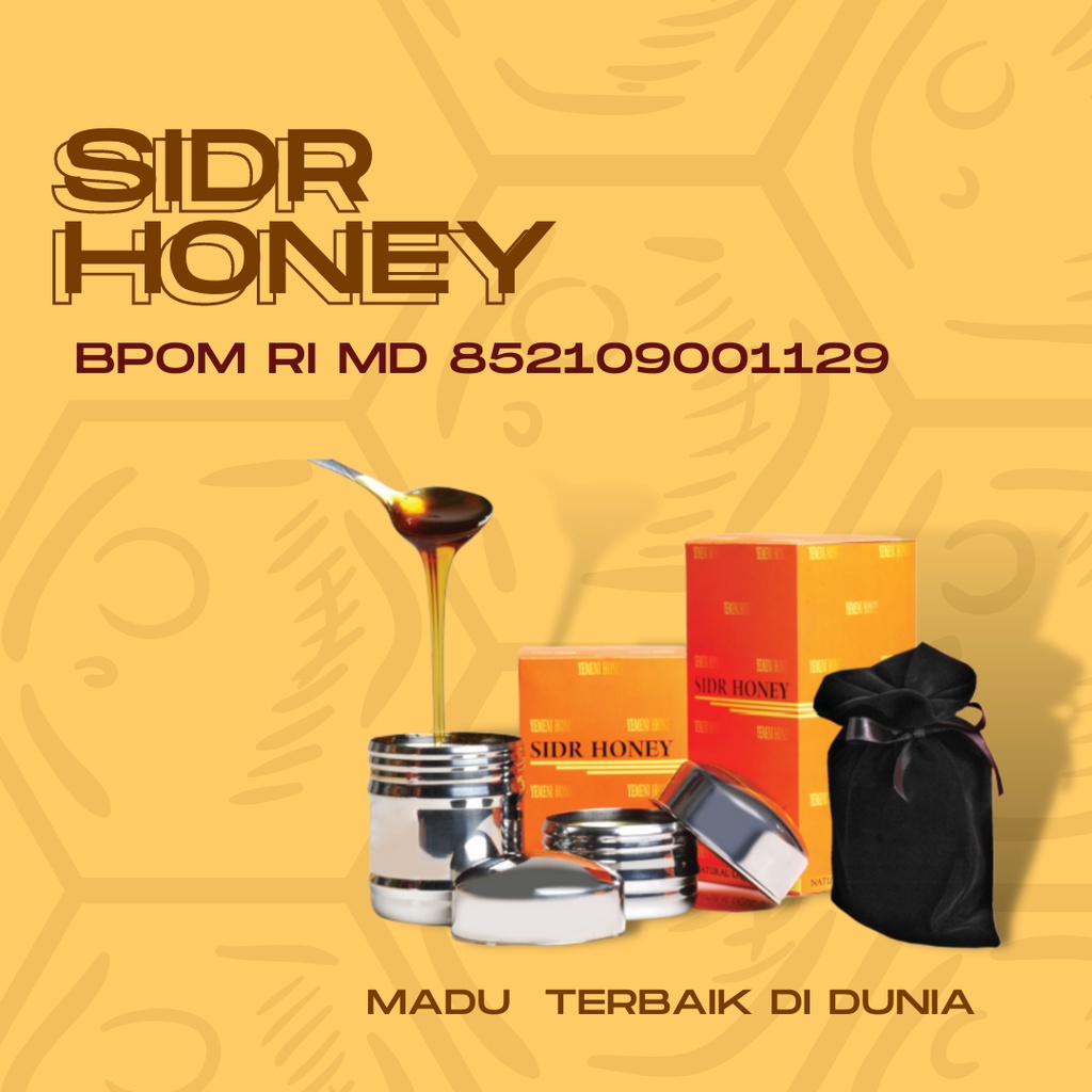 SIDR HONEY, Madu Yaman, Madu Asli, Madu Sidr Yaman, suplemen makanan