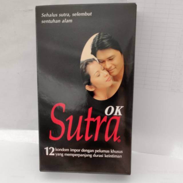 KONDOM SUTRA HITAM (isi12pcs) / KONDOM SUTRA OK