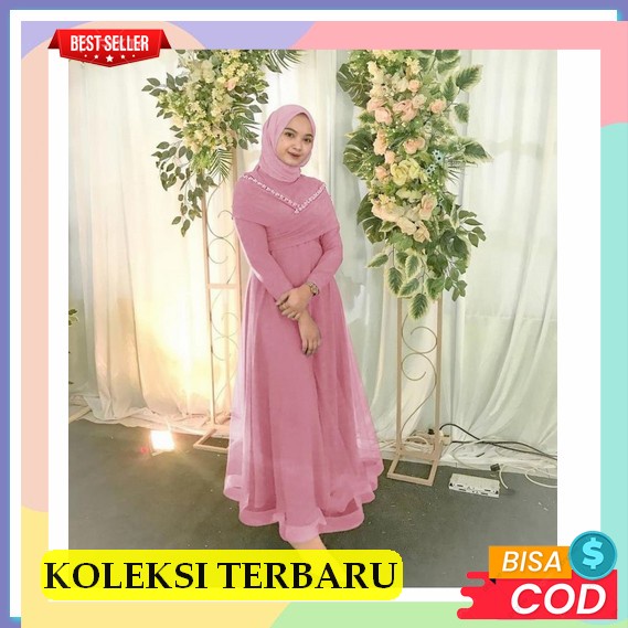 Rebula Syar'I Wanita Muslimah // Rabula Syari Terbaru 2022 Aneka Warna / Baju Muslim Cewek Wanita / 