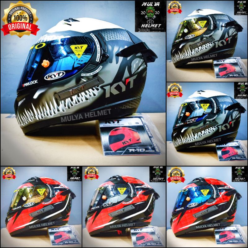 HELM KYT K2R PAKET GANTENG SERI TERBARU