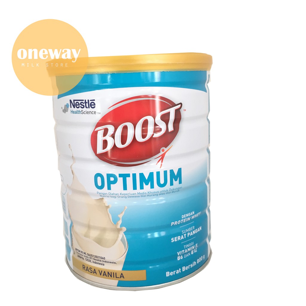 

Boost Optimum 800 gr Susu Nutrisi Tambahan