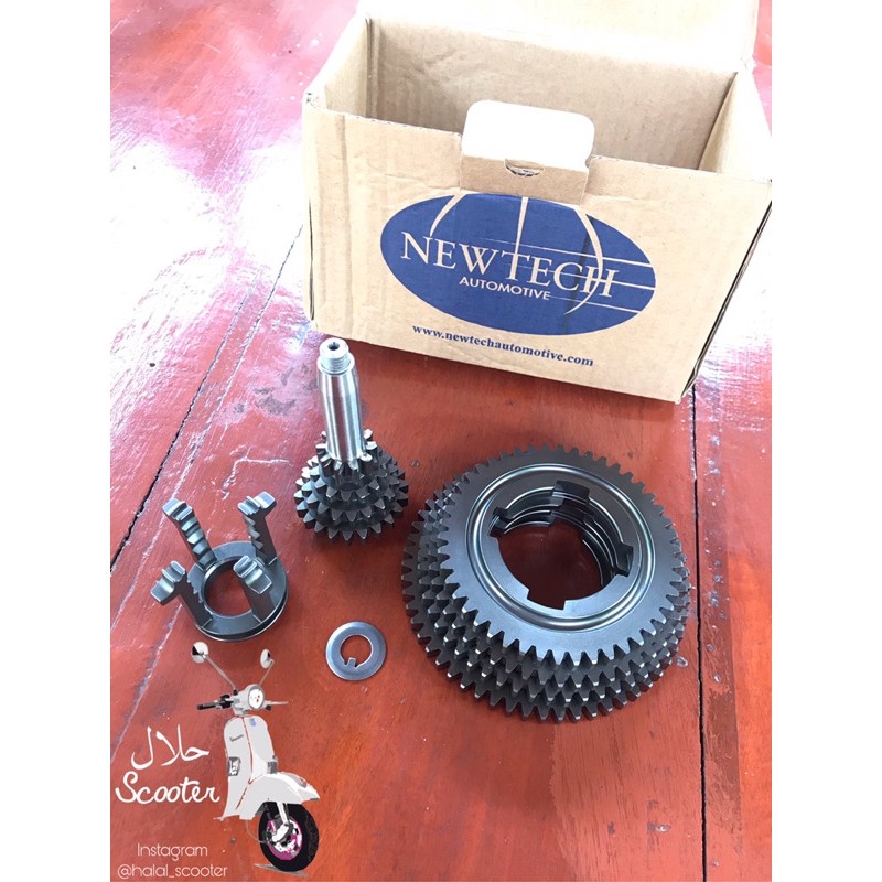 Gigi 4 speed vespa smallframe v50 pts 90 100 darling primavera ss90 et3 newtech ori italy