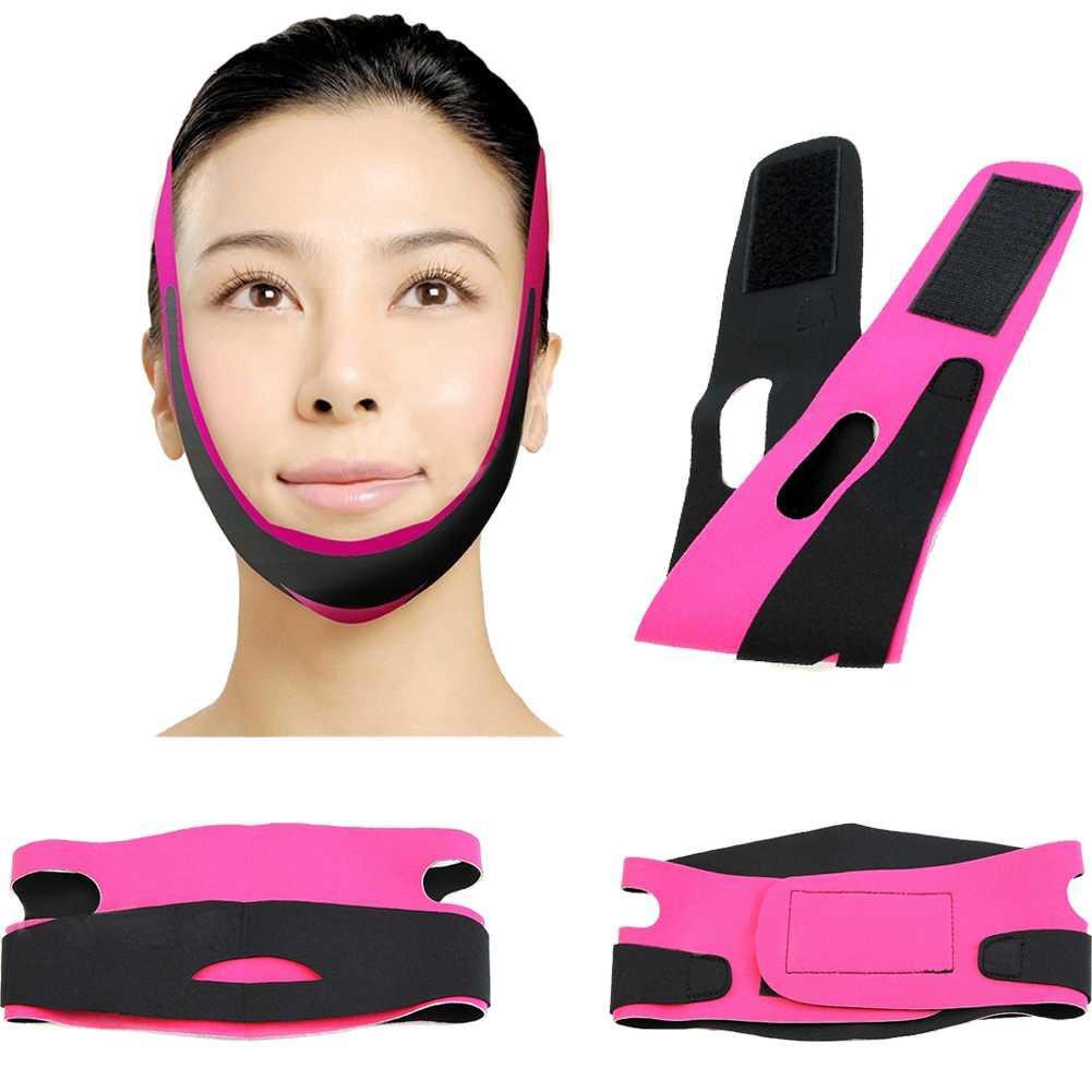 (BISA COD) MAANGE Sabuk Penirus Wajah Face Lift Anti Wrinkle Belt - TZ18