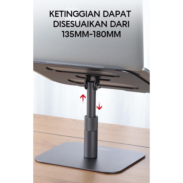 VIVAN VLS03 LAPTOP STAND HOLDER LIFTABLE FOLDABLE TEMPAT DUDUKAN ALAS MEJA MACBOOK IPAD