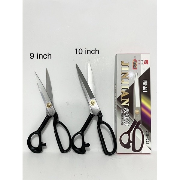 

gunting kain besar jinjian 9” 10” gunting cai feng jian besar tajam /gunting kain premium / gunting