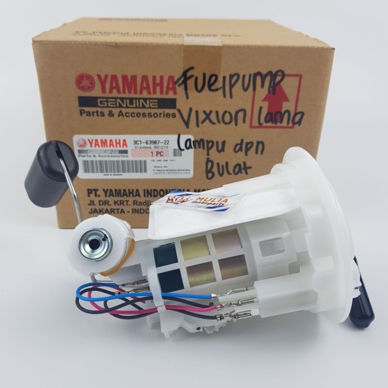 Fuelpump Fuel Pump Pompa Bensin Yamaha Vixion Old Lampu Bulat ORI YGP 3C1-E3907-22