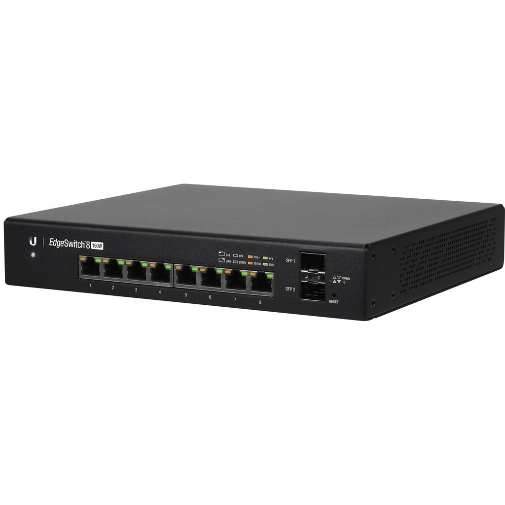 Ubiquiti ES-8-150W Edge Switch Managed PoE+ Gigabit 8Port 150Watt