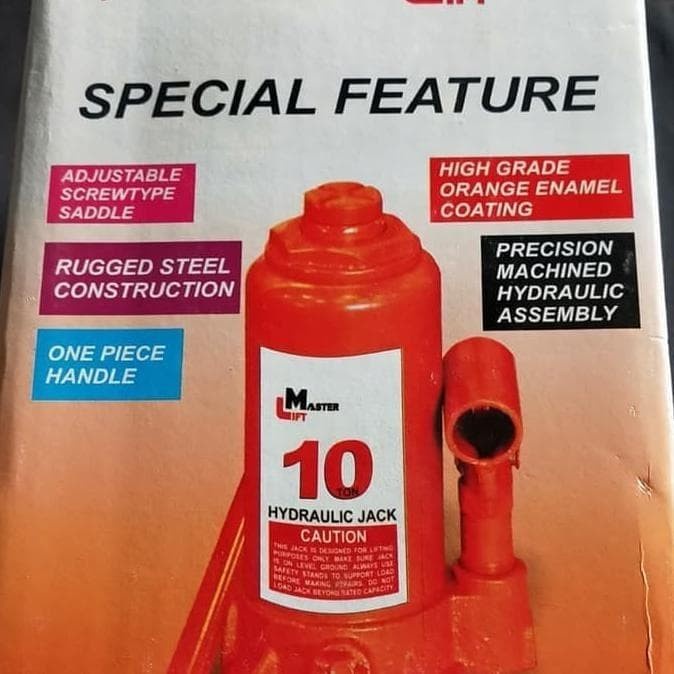 Dongkrak Mobil 10 Ton Hidrolik Hydraulic Jack Truk, Mobil Model BOTOL