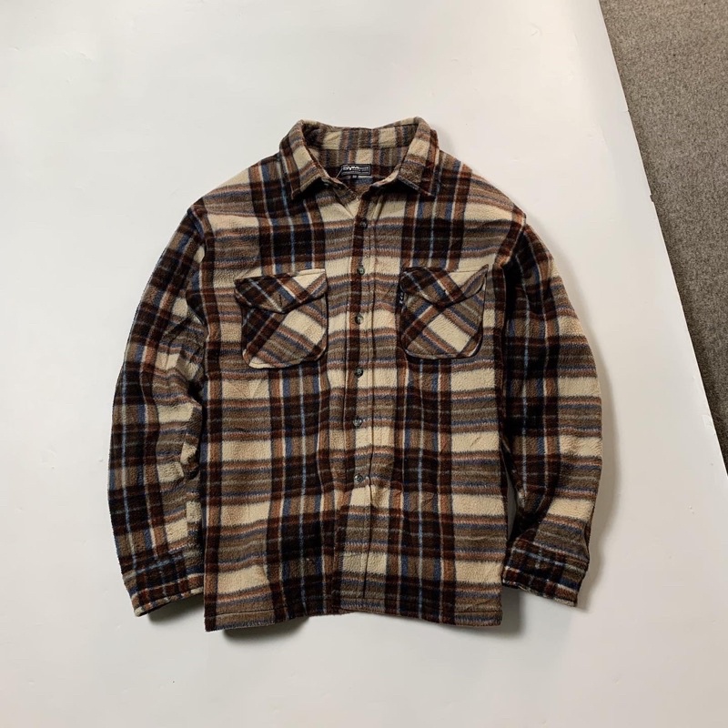 plaid shirt flanel fleece symbiose