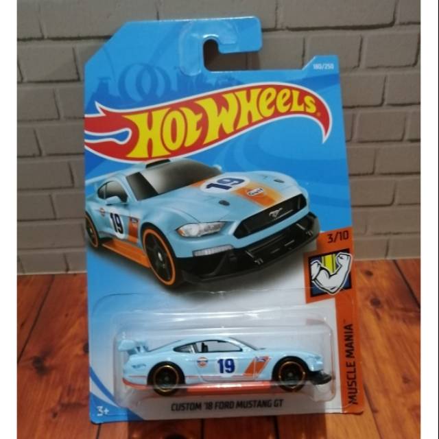ford mustang gulf hot wheels