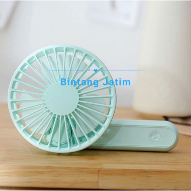 Kipas Angin Mini Portable Rechargeable Fan 3-Speed Adjustment Kipas Angin Genggam S9