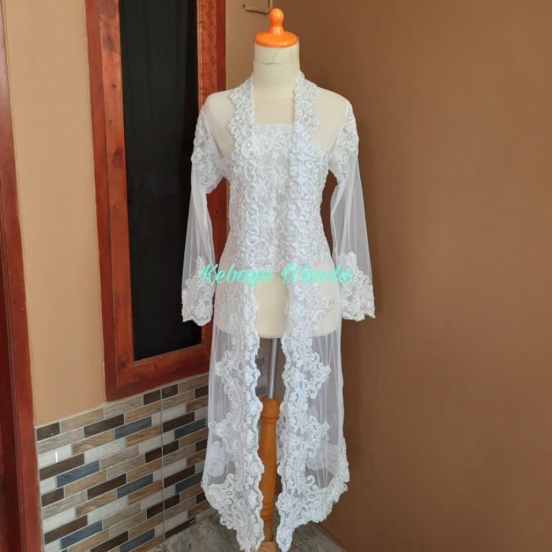 (READY) Kebaya Akad Kutu Baru / Kebaya Pengantin / Kebaya Akad Pengantin Full Payet