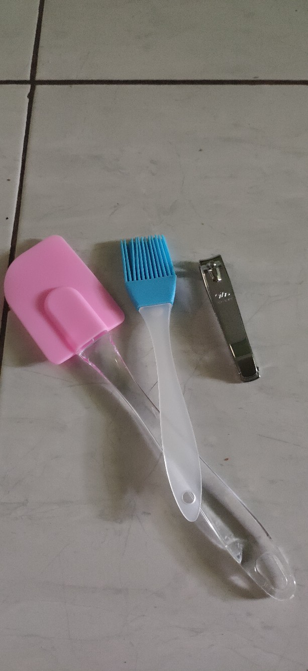 Kuas Silikon Roti Silicone Cake Barbecue Mentega Food Brush