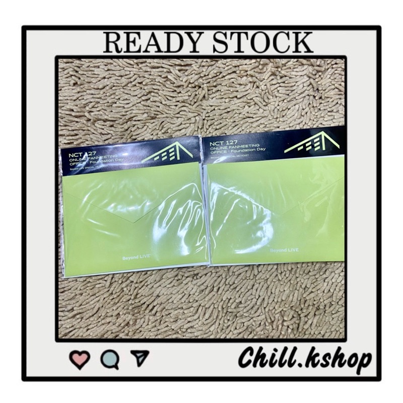 READY STOCK AR TICKET NCT127 FANMEETING