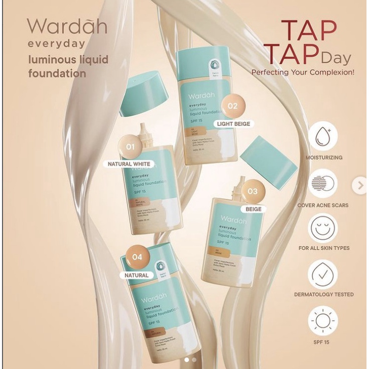 WARDAH Everyday Luminous Liquid Foundation