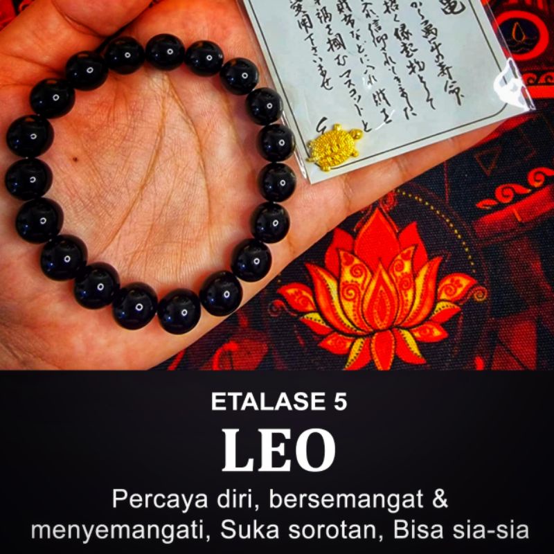 Gelang Hitam Onyx Ratu Gede