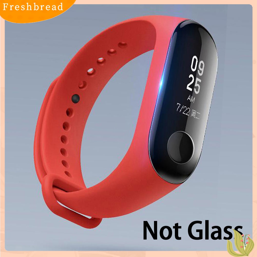 Terlaris 3Pcs Screen Protector Protect Film for Xiaomi Mi Band 3 Smart Wristband Bracelet