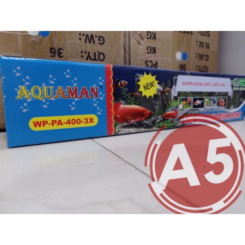 LAMPU AQUARIUM AQUASCAPE LED AQUAMAN WP PA 400 3X