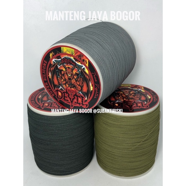 Senar Gelasan Red Devil Matot Silver 0.24 Special New